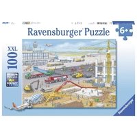 Ravensburger Airport Construction Site 100pc Jigsaw Puzzle