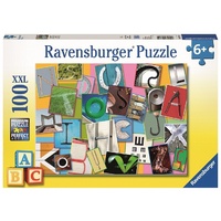 Ravensburger - 100pc Funny Alphabet Jigsaw Puzzle 10761-2
