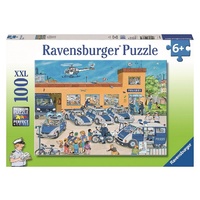 Ravensburger - 100pc Police District Jigsaw Puzzle 10867-1