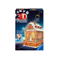 Ravensburger 216pc Ginger Bread House Night Edition Jigsaw Puzzle