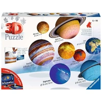 Ravensburger Solar System 8 Planets 3D 522pc Jigsaw Puzzle