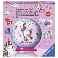 Ravensburger - 72pc Unicorn ball Jigsaw Puzzle 11841-0