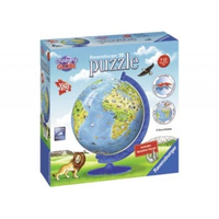 Ravensburger - 180pc Children's Globe 3D ball Jigsaw Puzzle 12338-4