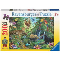 Ravensburger - 200pc Animals in the Jungle Jigsaw Puzzle 12660-6