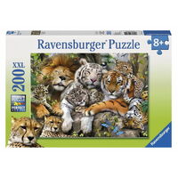 Ravensburger - 200pc Big Cat Nap Jigsaw Puzzle 12721-4