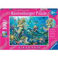 Ravensburger Underwater Beauties GLITTER 100pc Jigsaw Puzzle