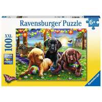 Ravensburger Puppy Picnic 100pc Jigsaw Puzzle
