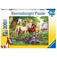 Ravensburger - 300pc Horses by the stream Jigsaw Puzzle 12904-1