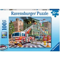 Ravensburger Fire Truck Rescue 100pc Jigsaw Puzzle