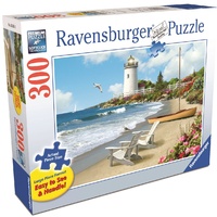 Ravensburger - 300pc Sunlit Shores Large Format Jigsaw Puzzle 13535-6
