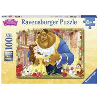 Ravensburger - 100pc Disney Belle & Beast Jigsaw Puzzle 13704-6