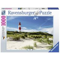Ravensburger - 1000pc Lighthouse in Sylt Jigsaw Puzzle 13967-5