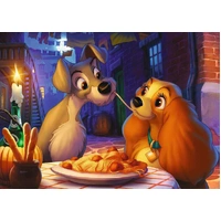 Ravensburger Disney Lady and Tramp Moments 1000pc Jigsaw Puzzle