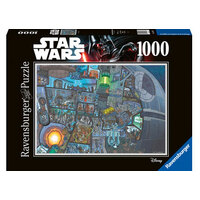 Ravensburger Star Wars Where's Wookie 1000pc Jigsaw Puzzle