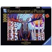 Ravensburger Winter Moose 1000pc Jigsaw Puzzle