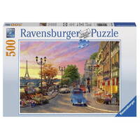 Ravensburger - 500pc A Paris Evening Jigsaw Puzzle 14505-8