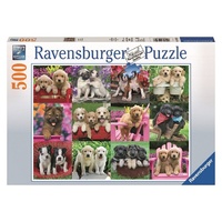 Ravensburger - 500pc Puppy Pals Jigsaw Puzzle 14659-8