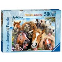 Ravensburger - 500pc Horsing Around Jigsaw Puzzle 14695-6