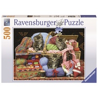 Ravensburger - 500pc Fluffy Pleasure Jigsaw Puzzle 14785-4