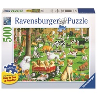 Ravensburger - 500pc At the Dog Park Large Format Jigsaw Puzzle 14870-7