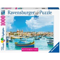 Ravensburger Mediterranean Malta 1000pc Jigsaw Puzzle