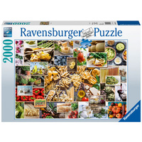 Ravensburger - 2000pc Food Collage Jigsaw Puzzle 15016-8