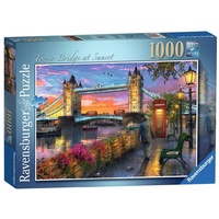 Ravensburger Tower Bridge at Sunset 1000pc Jigsaw Puzzle