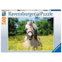 Ravensburger - 500pc White Horse Jigsaw Puzzle 15038-0