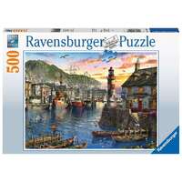 Ravensburger - 500pc Sunrise At The Port Jigsaw Puzzle 15045-8