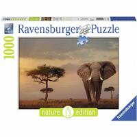 Ravensburger - 1000pc Elephant of the Massai Mara Jigsaw Puzzle 15159-2