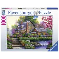 Ravensburger - 1000pc Romantic Cottage Jigsaw Puzzle 15184-4