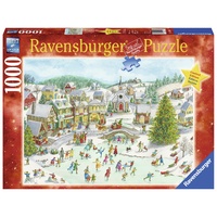Ravensburger - 1000pc Playful Christmas Day Jigsaw Puzzle 15290-2