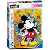 Ravensburger - 1000pc Disney Retro Mickey Jigsaw Puzzle 15391-6