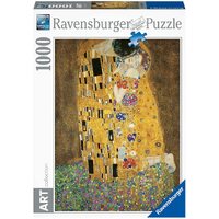 Ravensburger - 1000pc Gustav Klimt The Kiss Jigsaw Puzzle 15743-3