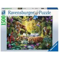 Ravensburger - 1500pc Tranquil Tigers Jigsaw Puzzle 16005-1
