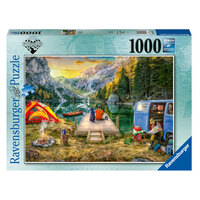 Ravensburger - 1000pc Wanderlust Calm Campsite Jigsaw Puzzle 16177-5