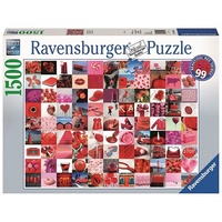 Ravensburger - 1500pc 99 Beautiful Red Things Jigsaw Puzzle 16215-4