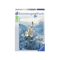 Ravensburger Neuschwanstein Castle in Winter 1500pc Jigsaw Puzzle