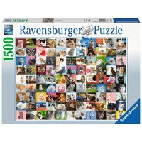 Ravensburger - 1500pc 99 Cats Jigsaw Puzzle 16235-2