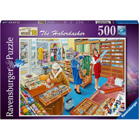 Ravensburger - 500pc The Haberdasher Jigsaw Puzzle 16413-4