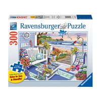 Ravensburger - 300pc Seaside Sunshine Large Format Jigsaw Puzzle 16437-0