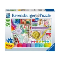 Ravensburger Needlework Station LF 500pc Jigsaw Puzzle