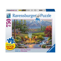 Ravensburger - 750pc Riverside Livingroom Jigsaw Puzzle 16445-5