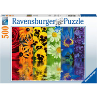 Ravensburger - 500pc Floral Reflections Jigsaw Puzzle 16446-2