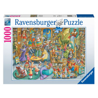 Ravensburger Midnight at the Library 1000pc Jigsaw Puzzle