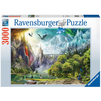 Ravensburger - 3000pc Reign of Dragons Jigsaw Puzzle 16462-2