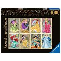Ravensburger Disney Art Nouveau Princesses 1000pc Jigsaw Puzzle