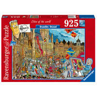 Ravensburger - 925pc Bruxelles Brussel Jigsaw Puzzle 16554-4