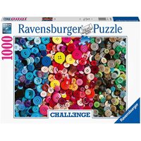 Ravensburger - 1000pc Challenge Buttons Jigsaw Puzzle 16563-6