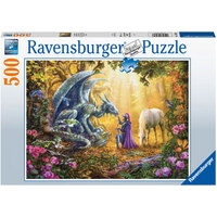 Ravensburger - 500pc Dragon Whisperer Jigsaw Puzzle 16580-3